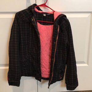 Blue and pink Plaid jacket